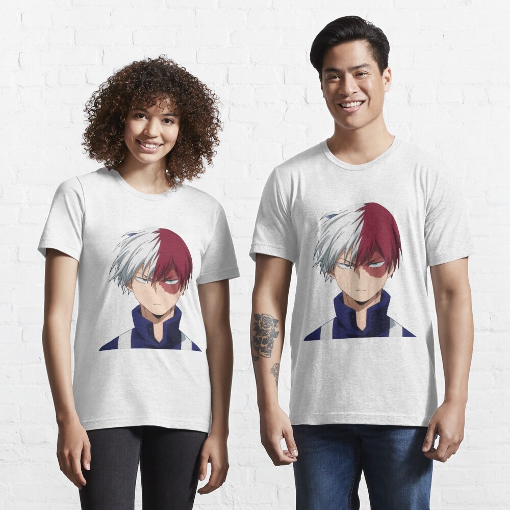 Shoto Todoroki My Hero Academia T Shirt For Sale By Rebecca Fashion Redbubble Shoto T 6403