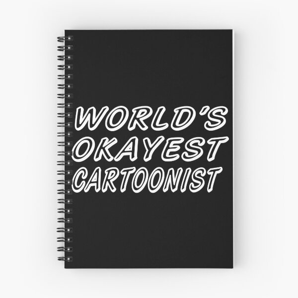 Item preview, WORLD'S OKAYEST CARTOONIST designed and sold by T-shirtgallery.