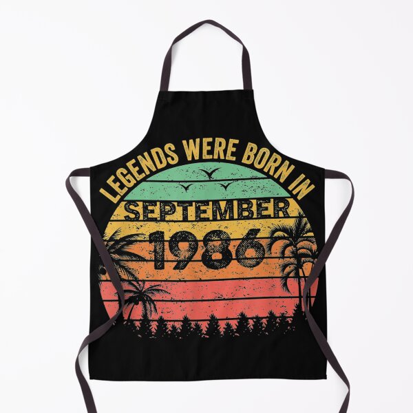 Item preview, legends were born in september 1986 Old Gift Vintage Tees designed and sold by aloha project.