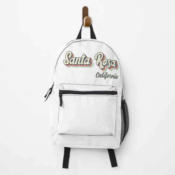 Item preview, Santa Rosa city California Retro Vintage 70s rainbow designed and sold by Teelogic.