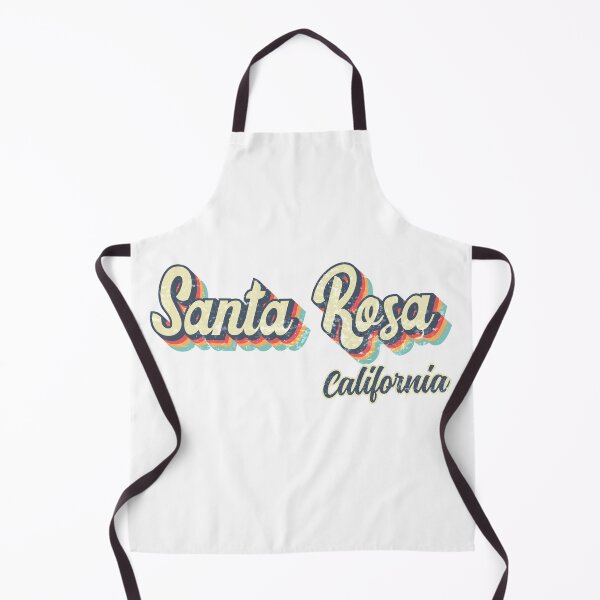 Item preview, Santa Rosa city California Retro Vintage 70s rainbow designed and sold by Teelogic.