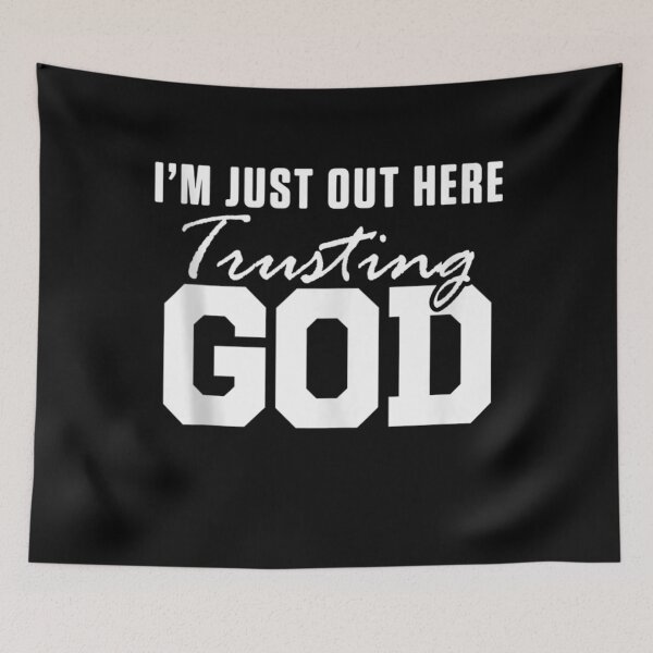 Item preview, Trusting God Jesus Christ Religion Christianity Catholic Tank Top designed and sold by EuphemiaShop.