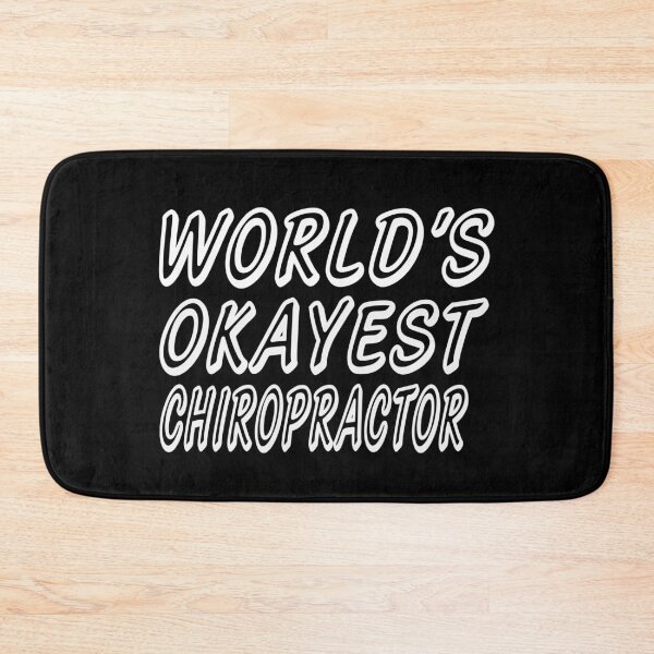 Item preview, WORLD'S OKAYEST CHIROPRACTOR designed and sold by T-shirtgallery.