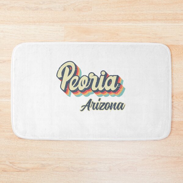 Item preview, Peoria City Arizona Retro Vintage 70s rainbow designed and sold by Teelogic.