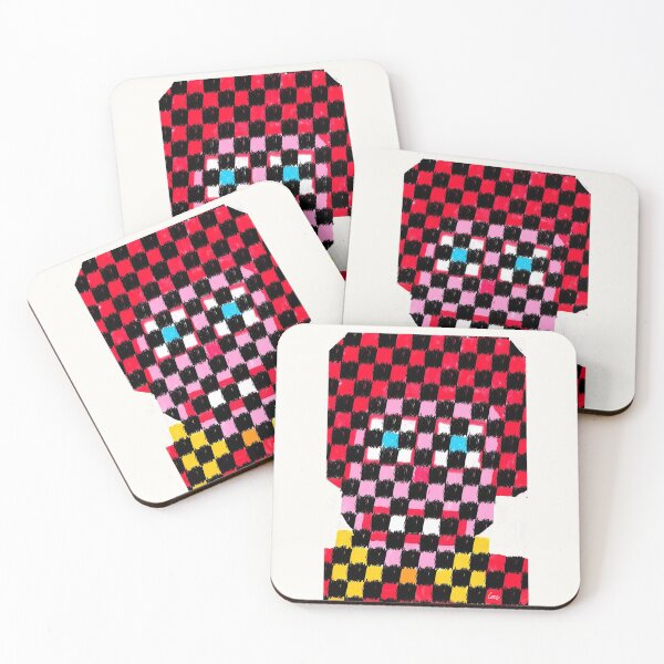 Item preview, Checkered clown designed and sold by MentaLee.
