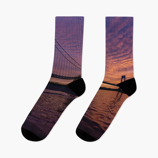 Item preview, Verrazzano Bridge at Sunrise designed and sold by ShootFirstNYC.