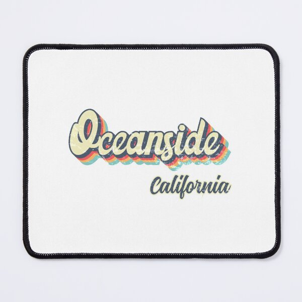 Item preview, Oceanside city California Retro Vintage 70s rainbow designed and sold by Teelogic.