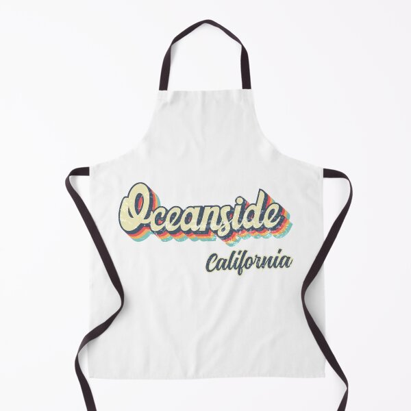 Item preview, Oceanside city California Retro Vintage 70s rainbow designed and sold by Teelogic.