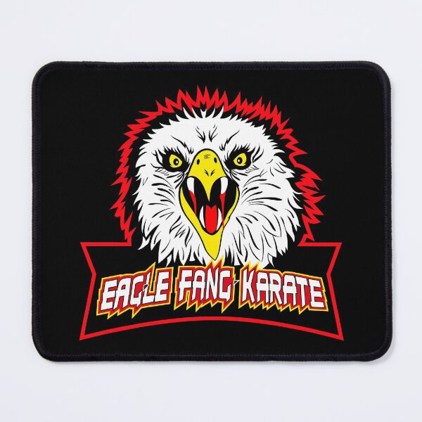 Item preview, (RED) Original Badass Eagle Fang Karate dojo logo (symbol martial art 80s) designed and sold by frikybomb.