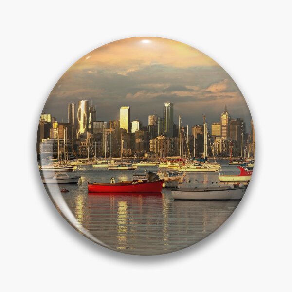 Item preview, Melbourne from Williamstown at Sunset designed and sold by David  Hibberd.