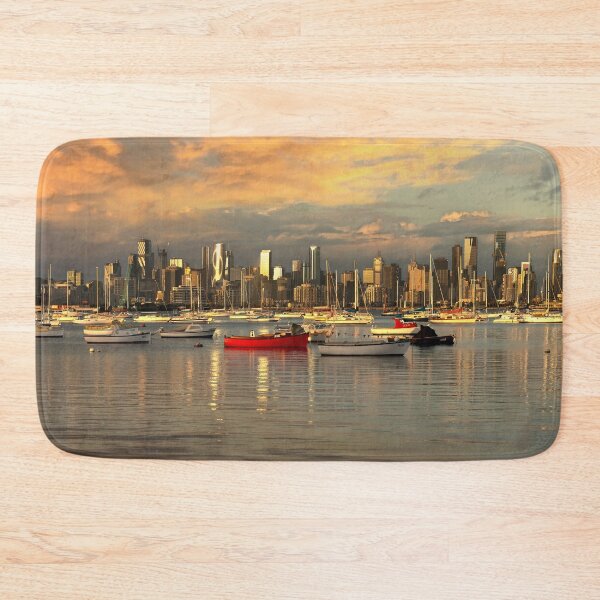 Item preview, Melbourne from Williamstown at Sunset designed and sold by David  Hibberd.