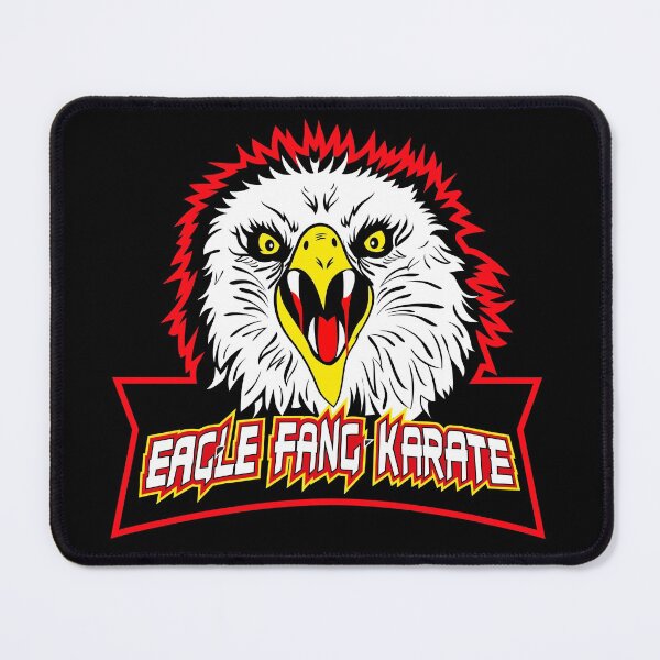 Item preview, Original Badass Eagle Fang Karate dojo logo (symbol martial art 80s) designed and sold by frikybomb.
