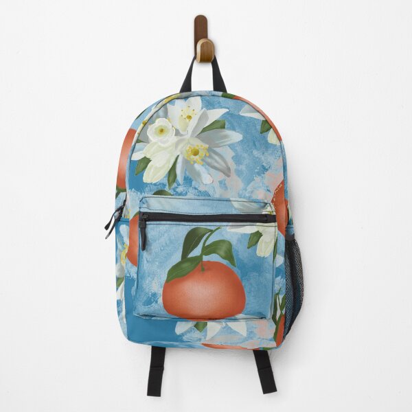 Item preview, Citrus fruits and flowers pattern designed and sold by Julia's Print Studio .