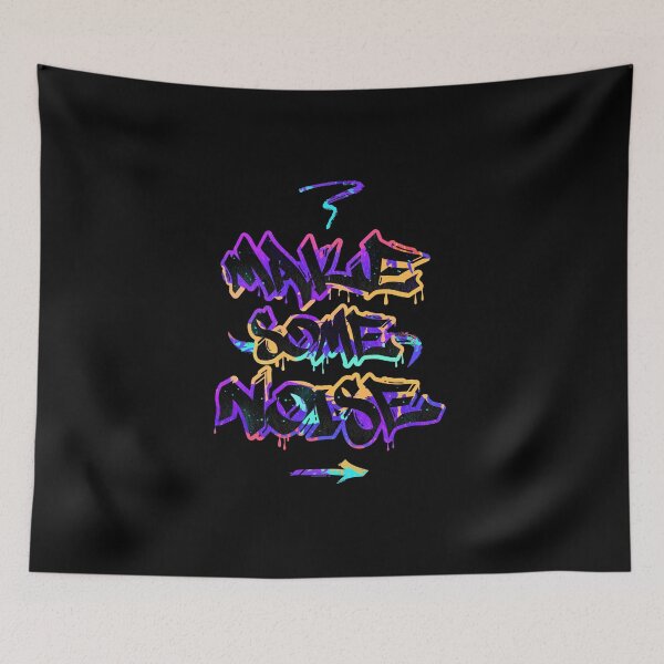 Item preview, Make Some Noise Graffiti designed and sold by BonsaidoPoh.