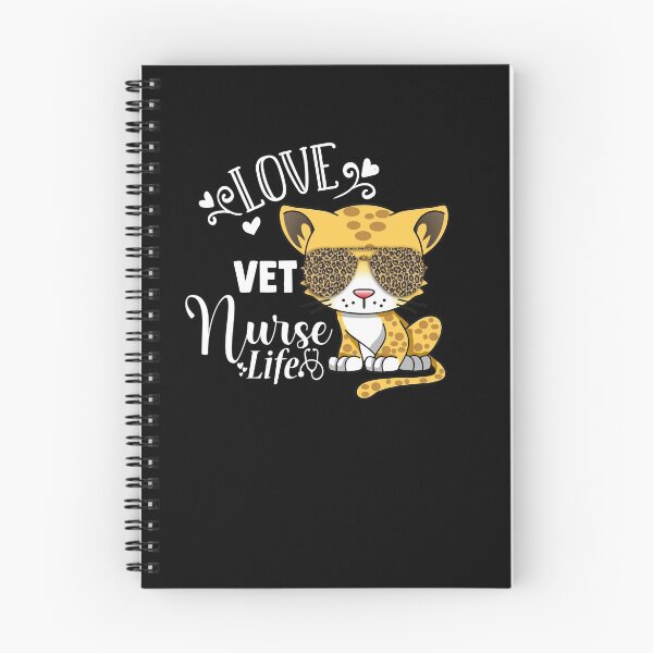 Item preview, Love Vet Nurse Life Cute Leopard designed and sold by Zurickdesigns.