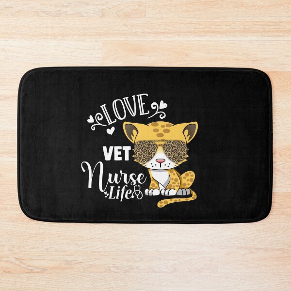 Item preview, Love Vet Nurse Life Cute Leopard designed and sold by Zurickdesigns.