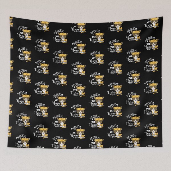 Item preview, Love Vet Nurse Life Cute Leopard designed and sold by Zurickdesigns.