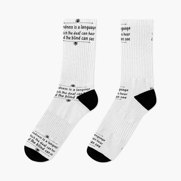 Item preview, Kindness is a language which the deaf can hear and the blind can see designed and sold by Lungerman.