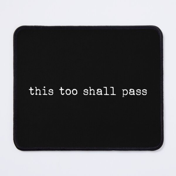 Item preview, This too shall pass typewriter designed and sold by TheLemonBox.