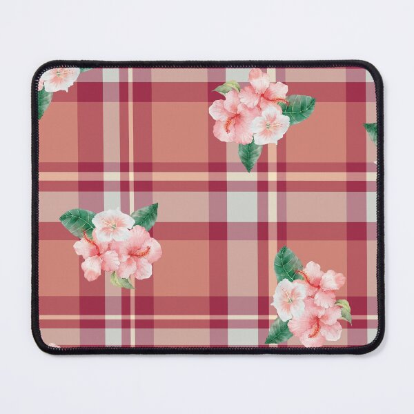 Item preview, floral plaid designed and sold by CrankyCactus.