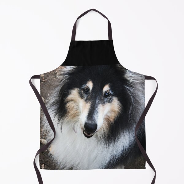Item preview, Face of a cute rough collie (lassie dog) designed and sold by EdgyDesignForU.