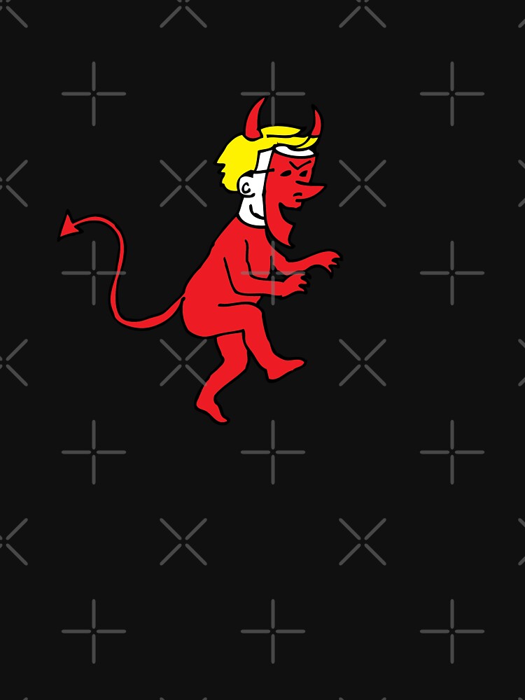 Cheeky Red Devil Boy - fun Halloween character by Cecca Designs by Cecca-Designs