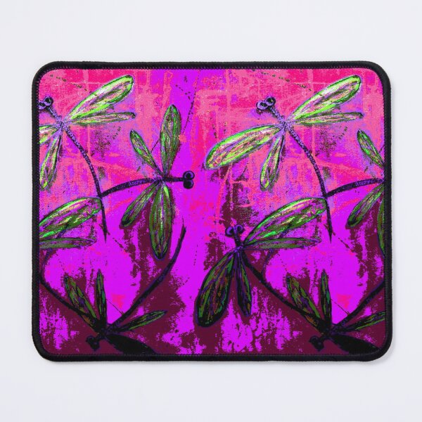 Item preview, Dragonfly Hazy in Pink and Purple designed and sold by lyndseyart.