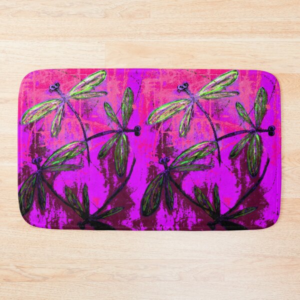 Item preview, Dragonfly Hazy in Pink and Purple designed and sold by lyndseyart.