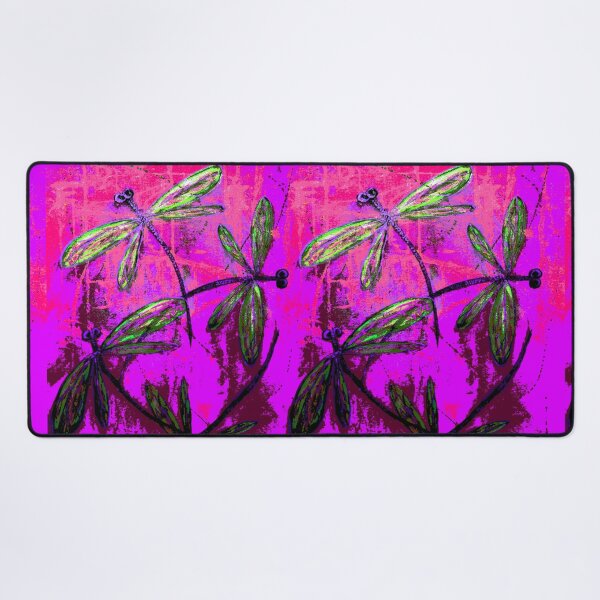Item preview, Dragonfly Hazy in Pink and Purple designed and sold by lyndseyart.