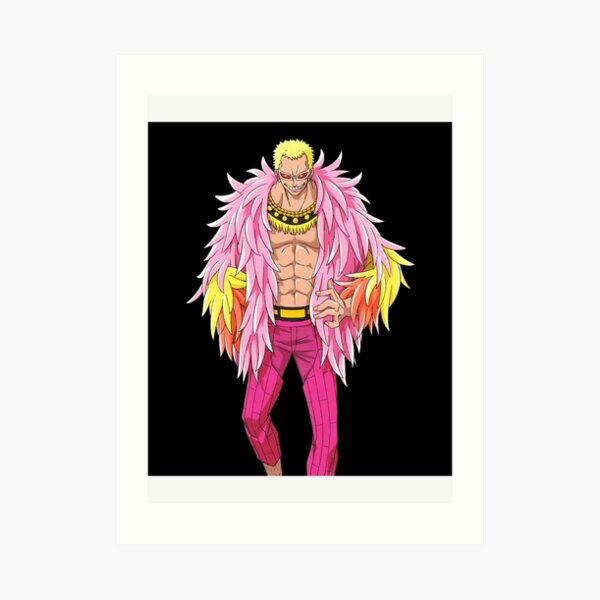 Donquixote Doflamingo Wall Art Redbubble