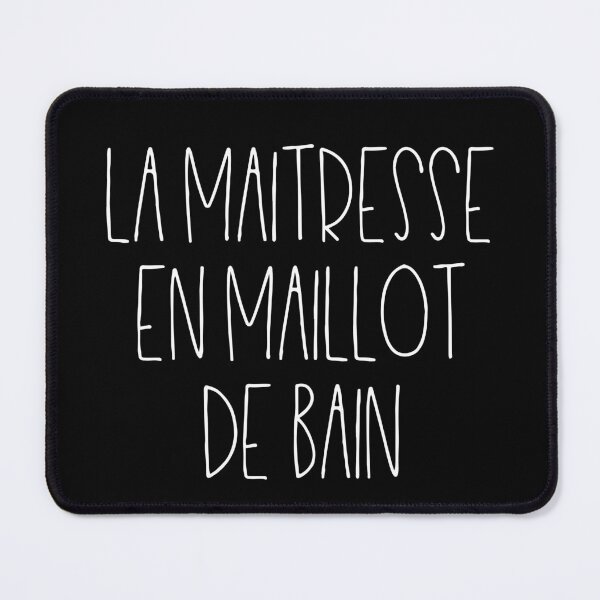 Item preview, La maitresse en maillot de bain designed and sold by TheLemonBox.
