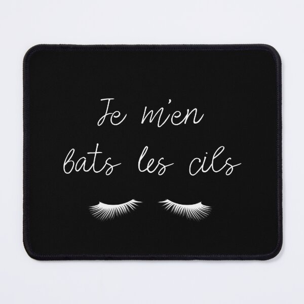 Item preview, Je m'en bats les cils designed and sold by TheLemonBox.