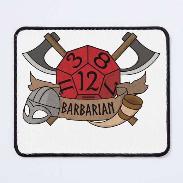Item preview, Dnd class - Barbarian designed and sold by The crow's nest.