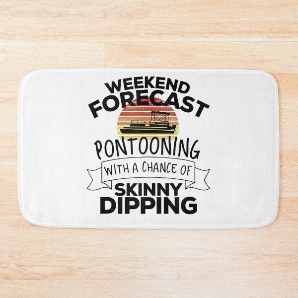 Item preview, Weekend Forecast Pontooning With A Chance Of Skinny Dipping Tank Top designed and sold by GerdaShop.