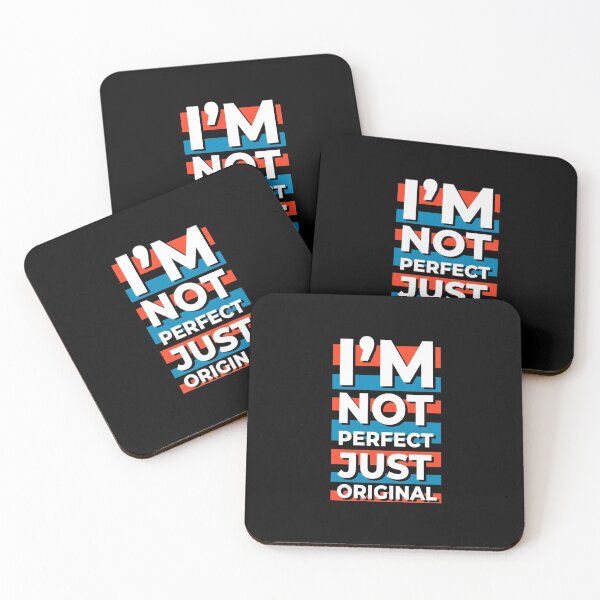 Item preview, I'm not perfect just original T-shirt designed and sold by Vittorio Shop.