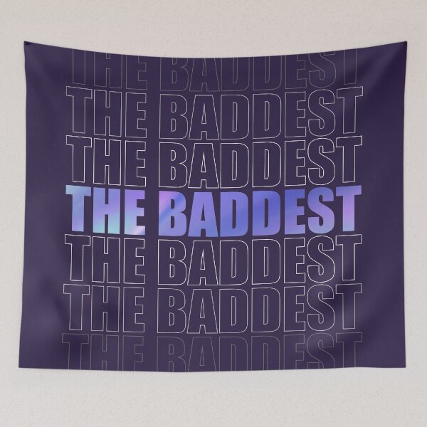 Item preview, The Baddest (typography design cool) designed and sold by frikybomb.