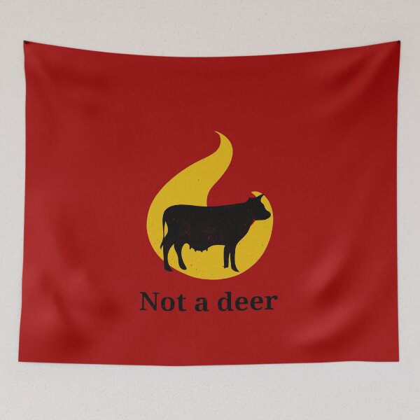 Item preview, Not a Deer. A Farmer´s Spin on Magritte designed and sold by Rebel-Design.