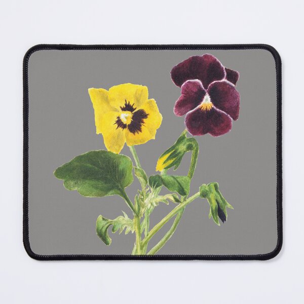 Item preview, Yellow and Purple Pansy Flowers designed and sold by JoyforU.