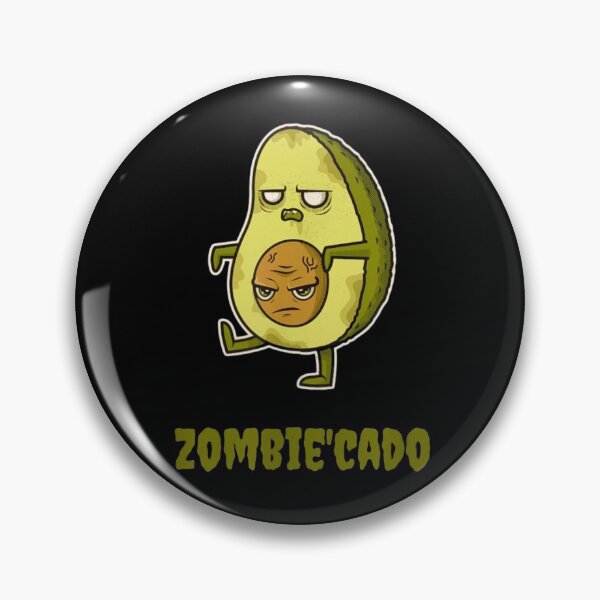 Item preview, Funny Halloween Scary Zombie Zombie'Cado Chach Ind. Clothing T-Shirt designed and sold by spolayastore.
