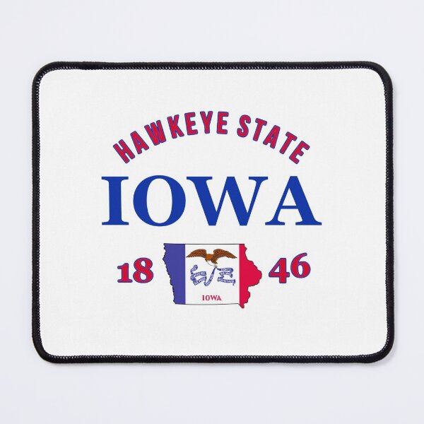 Item preview, Iowa Pride Flag Native Home Hawkeye State designed and sold by The Junto Shop.