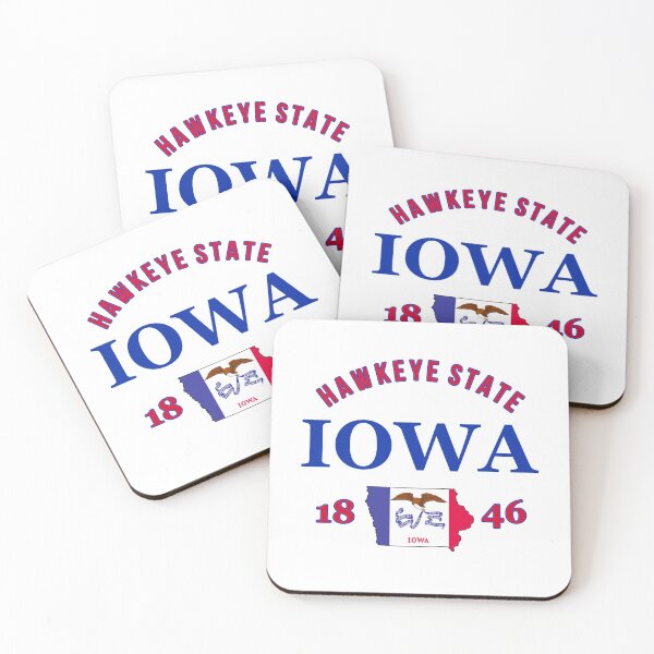 Item preview, Iowa Pride Flag Native Home Hawkeye State  designed and sold by The Junto Shop.