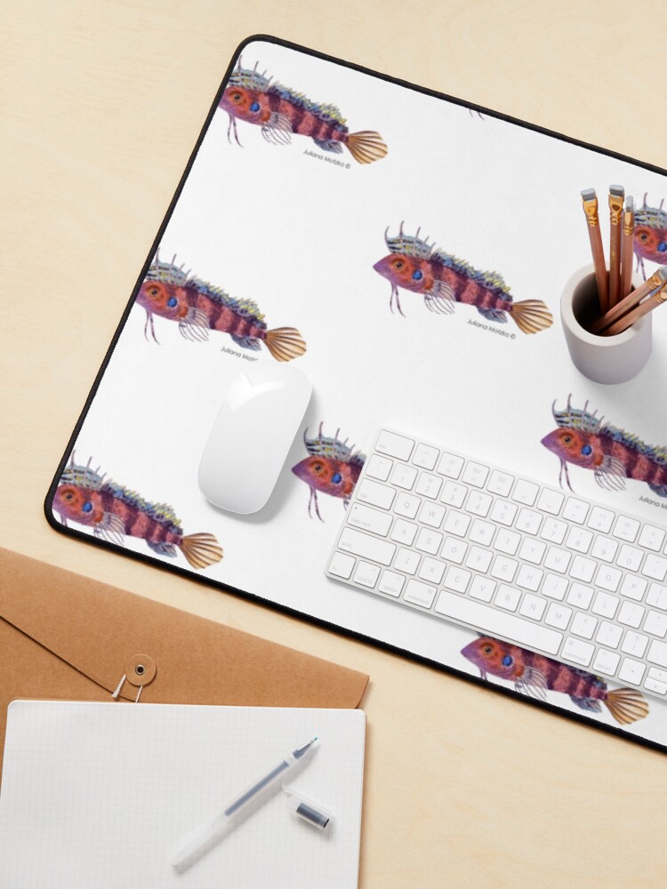 Alternate view of Quillfin Blenny Fish Mouse Pad