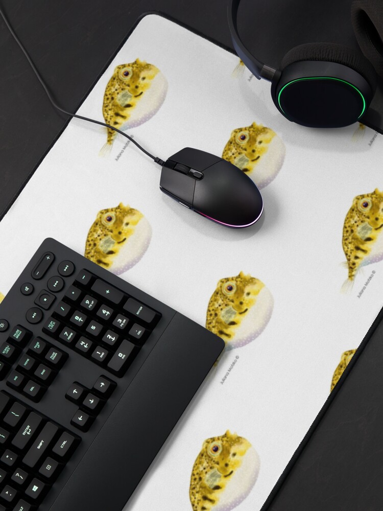 Alternate view of Pufferfish Mouse Pad