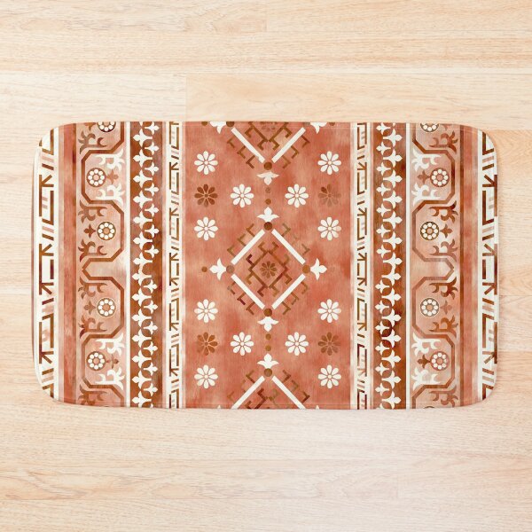 Item preview, Boho Traditional Oriental Carpet Pattern Inspired designed and sold by Octavia Soldani.