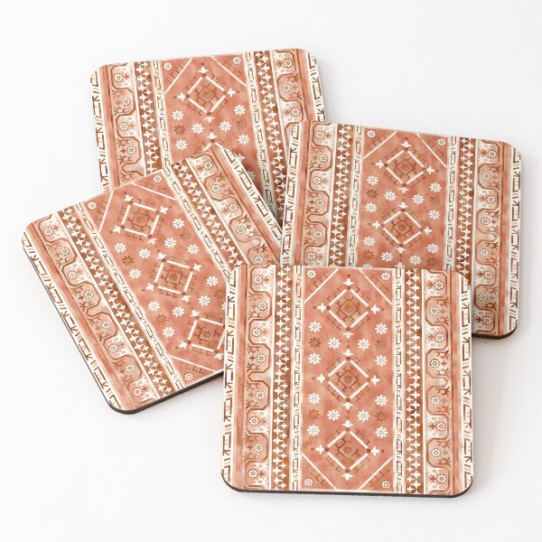 Item preview, Boho Traditional Oriental Carpet Pattern Inspired designed and sold by Octavia Soldani.
