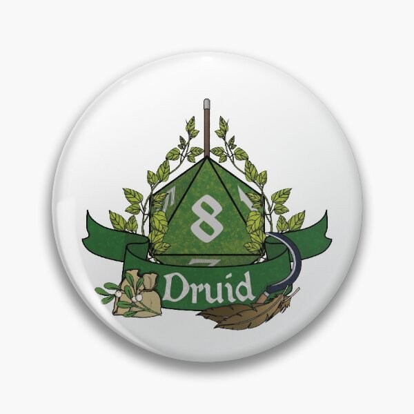 Item preview, Dnd class - Druid designed and sold by The crow's nest.