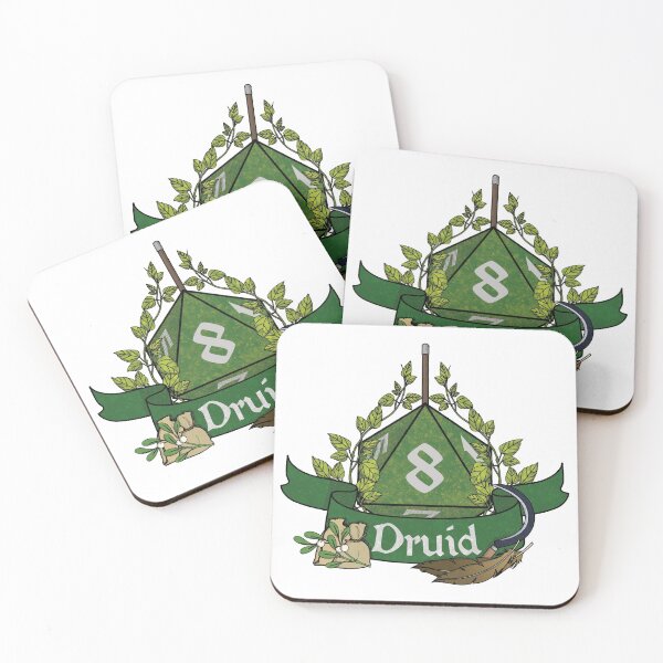 Item preview, Dnd class - Druid designed and sold by The crow's nest.