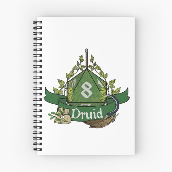 Item preview, Dnd class - Druid designed and sold by The crow's nest.