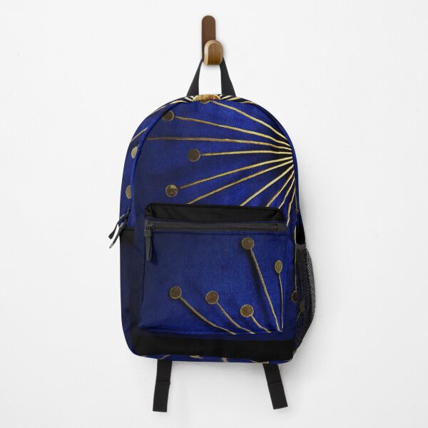 Item preview, Gold sun in blue background designed and sold by EdgyDesignForU.
