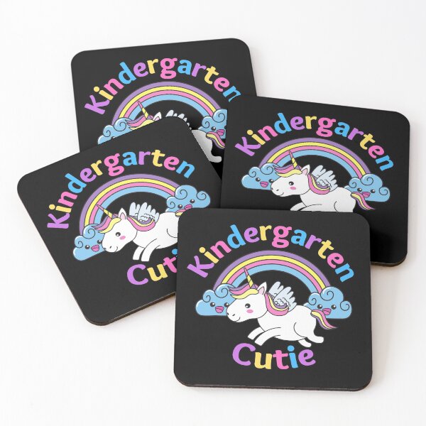 Item preview, Kindergarten Cutie Unicorn Rainbow - Kindergarten Students for Back To School designed and sold by CaitU.